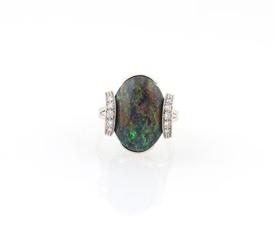 Brillant Opal Ring - Gioielli