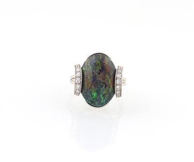 Brillant Opal Ring - Klenoty