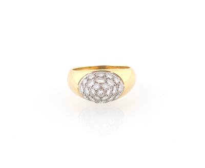 Brillantring zus. ca. 0,90 ct - Jewellery