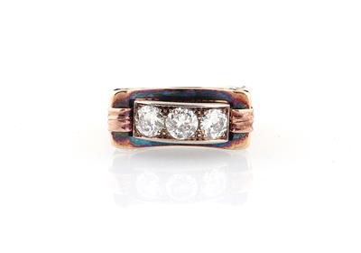 Altschliffbrillant Ring zus. ca. 1,20 ct - Jewellery