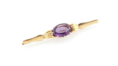 Amethyst Stabbrosche - Jewellery