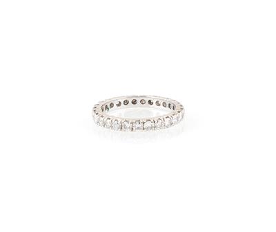 Brillant Memoryring zus. ca. 1 ct - Klenoty