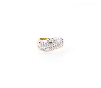 Brillantring zus. ca. 0,80 ct - Schmuck