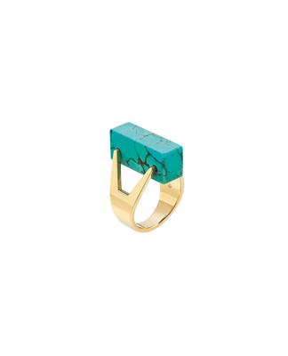 Friedrich Becker Ring mit behandeltem Türkis - Jewellery by Friedrich Becker