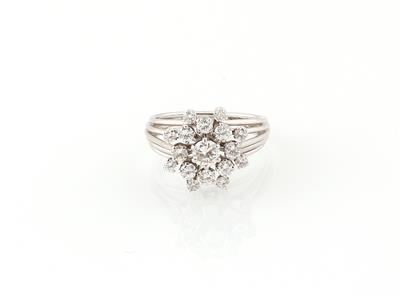 Brillantring zus. ca. 1 ct - Schmuck