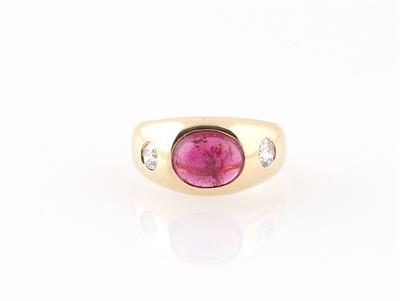 Brillant Rubellit Ring - Gioielli