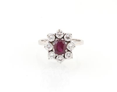 Brillant Rubin Ring - Jewellery