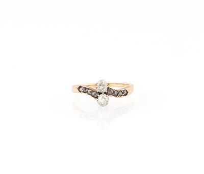 Diamantring zus. ca. 0,40 ct - Klenoty