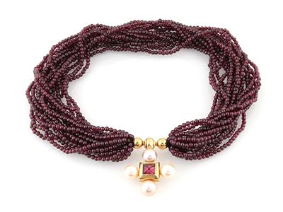 Granat Collier - Jewellery