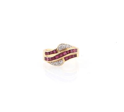 Brillant Rubin Ring - Jewellery