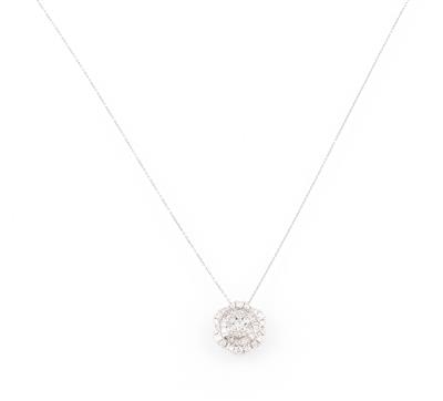 Diamantanhänger zus. ca.0,55 ct - Jewellery