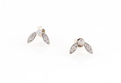 Brillant-Diamant-Ohrstecker zus. ca. 0,45 ct - Sommerauktion Schmuck