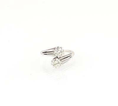 Brillantring zus. ca. 1 ct - Gioielli