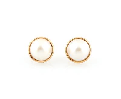 Zuchtschalen Perlen Ohrclips - Jewellery