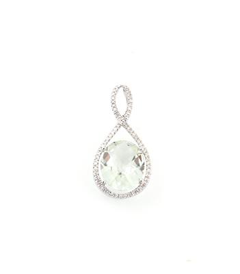 Diamant Amethystanhänger - Jewellery
