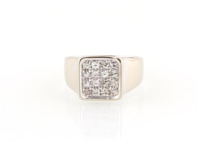 Diamantring zus. ca. 0,45 ct - Sommerauktion Schmuck