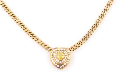 Brillant Saphircollier - Jewellery