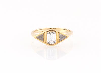 Diamantring zus. ca. 0,80 ct - Jewellery