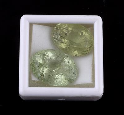 2 lose Berylle 42,16 ct - Exkluzivní diamanty a drahokamy
