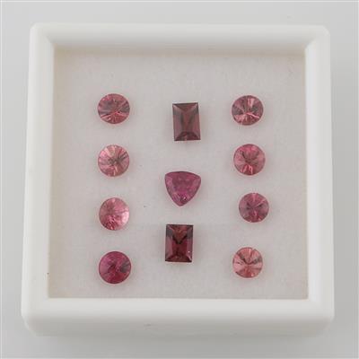 Lose Turmaline u. Granate zus. 6,35 ct - Exclusive diamonds and gems
