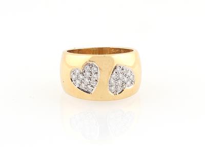 Brillantring zus. ca. 0,50 ct - Klenoty