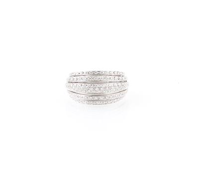 Brillantring zus. ca. 0,90 ct - Sommerauktion Schmuck