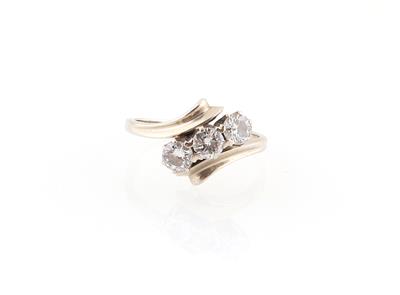 Brillantring zus. ca. 1 ct - Gioielli