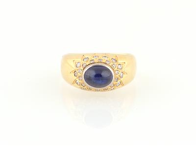 Brillant Saphir Ring - Gioielli