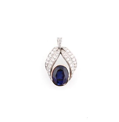 Brillantanhänger zus. ca. 1,15 ct - Schmuck