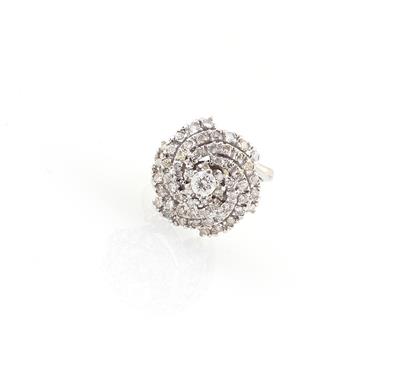 Diamantring zus. ca. 1,20 ct - Schmuck