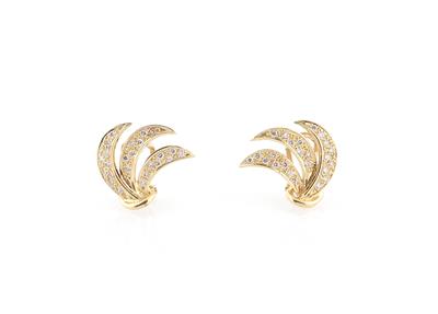 Brillant Ohrclips zus. ca. 0,75 ct - Jewellery