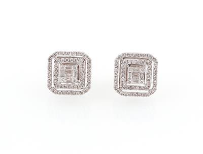 Diamantohrstecker zus. ca. 0,95 ct - Jewellery