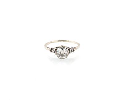 Altschliffdiamant Ring zus. ca. 1,25 ct - Klenoty