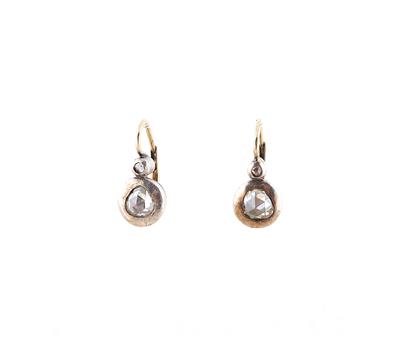 Diamantrauten Ohrringe zus. ca. 0,40 ct - Jewellery