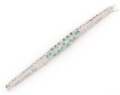 Smaragd Armband zus. ca. 1,86 ct - Jewellery
