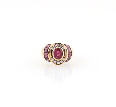 Brillant Rubin Ring - Jewellery