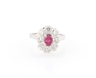 Brillantring zus. ca. 1 ct - Schmuck