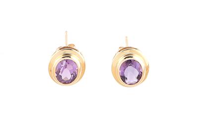 Amethyst Ohrstecker - Klenoty