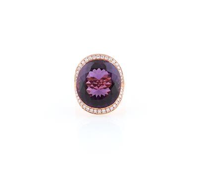 Amethystring ca. 19 ct - Jewellery