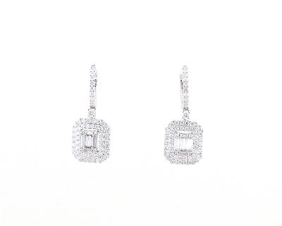Diamant Ohrgehänge zus. ca. 1,70 ct - Jewellery