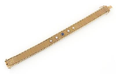 Diamant Saphir Armband - Gioielli