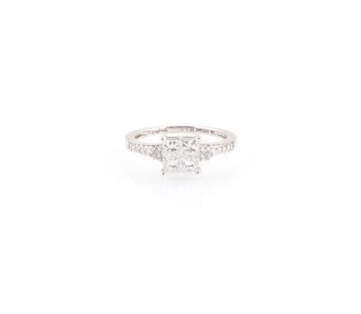 Diamantring zus. ca. 0,75 ct - Klenoty