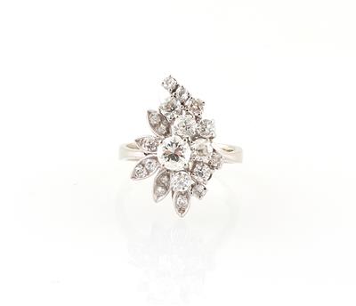 Diamantring zus. ca. 1,60 ct - Jewellery