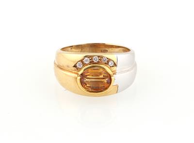 Brillant Citrin Ring - Jewellery