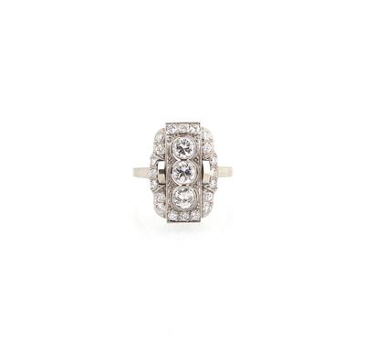 Brillantring zus. ca. 1 ct - Jewellery