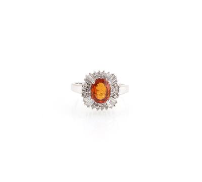 Saphir Diamant Ring - Gioielli