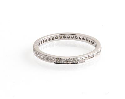 Brillant Memoryring zus. ca. 0,22 ct - Schmuck