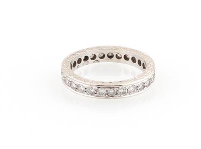 Brillant Memoryring zus. ca. 0,80 ct - Schmuck