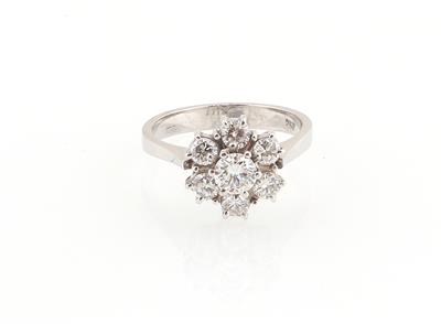 Brillantring zus. ca. 0,90 ct - Jewellery