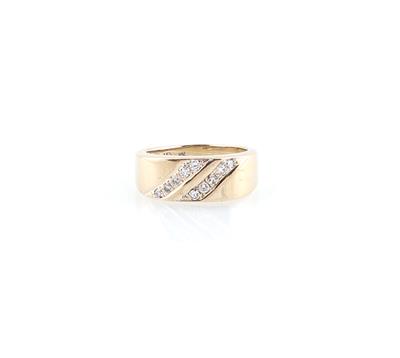 Achtkantdiamant Ring zus. ca. 0,25 ct - Gioielli